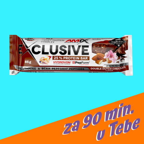 Amix Exclusive Protein Bar 85 g double dutch chocolate