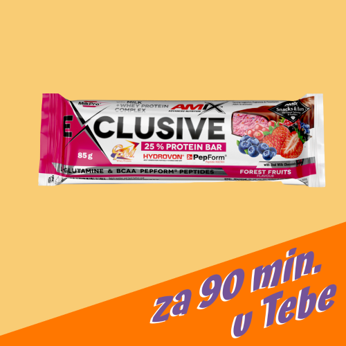Amix Exclusive Protein Bar 85 g forest fruits