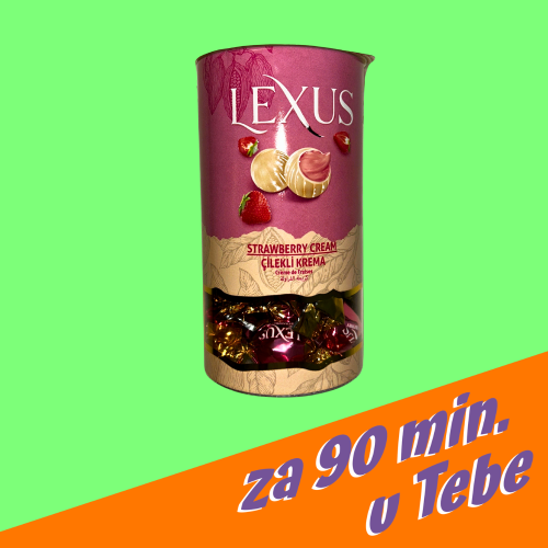 Lexus dóza strawberry cream 180g