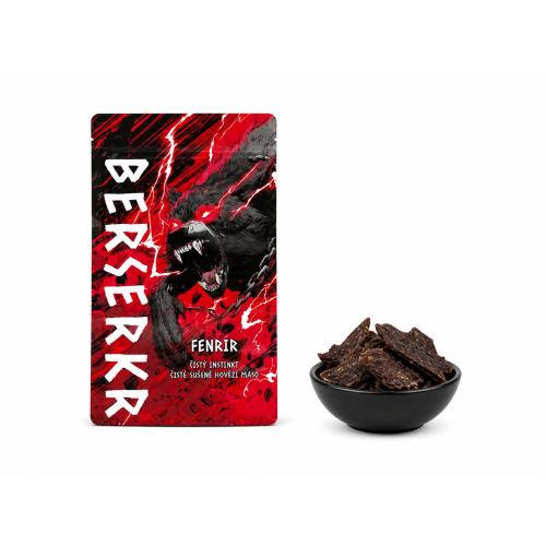 BERSERKR FENRIR - Hovězí jerky čisté 25g