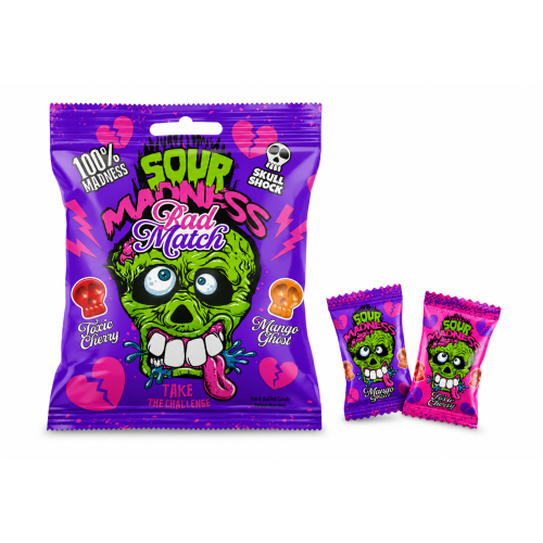 Argo Sour Madness Bad Match kyselé bonbóny 60g