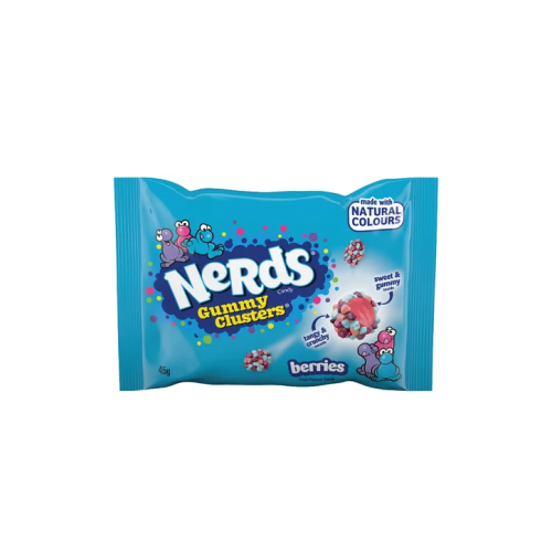 Nerds Gummy Clusters Berries Lesní ovoce 45g