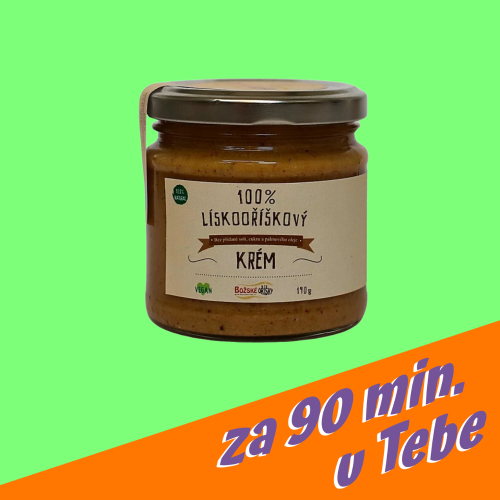 100% Lískooříškový krém 190 g