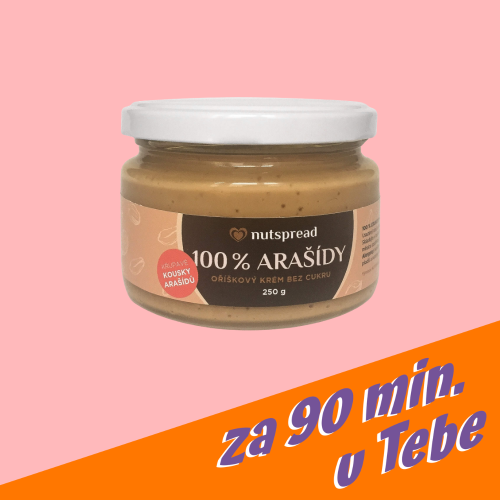 Arašídové máslo křupavé 250 g