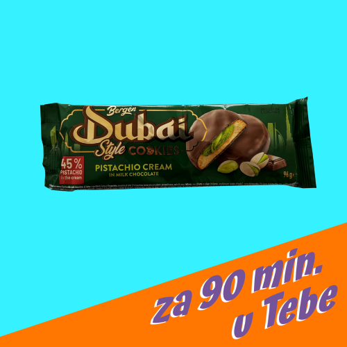 Bergen Dubai cookies pistachio 96g
