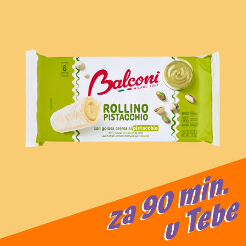 Balconi rollino pistáciové 222g
