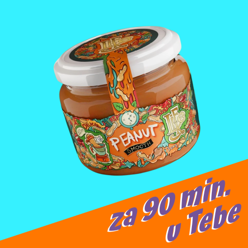 Arašídový krém jemný 300g