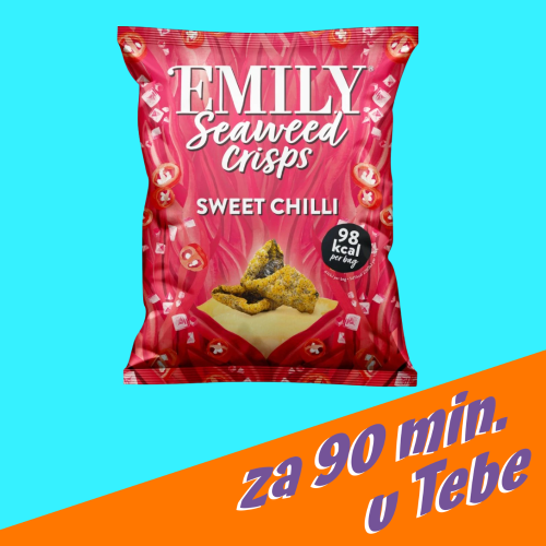 Křupavé mořské řasy – sladké chilli 18g