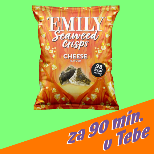 Křupavé mořské řasy –sýrová příchuť (vegan) 18g