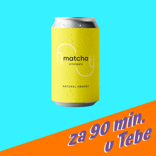 Amity Matcha ananas 330 ml