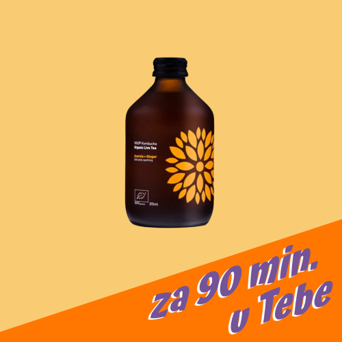 VIGO Kombucha Acerola a zázvor BIO 330 ml