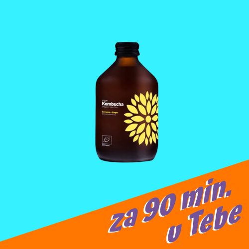 VIGO Kombucha Kurkuma + zázvor BIO 330 ml