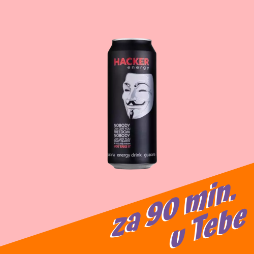 Hacker energetický nápoj 500 ml