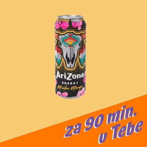 Arizona energy mucho mango 500 ml