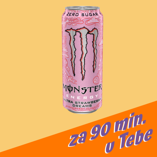 Monster ultra strawberry dreams 500 ml